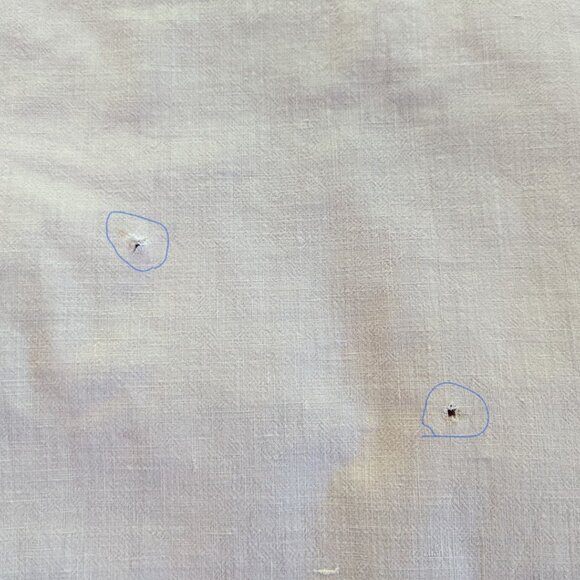 15% OFF Vintage Elephant Wearing Apron Hand Embroidered Nursery Doily c1950s/60s - Picture 6 of 7